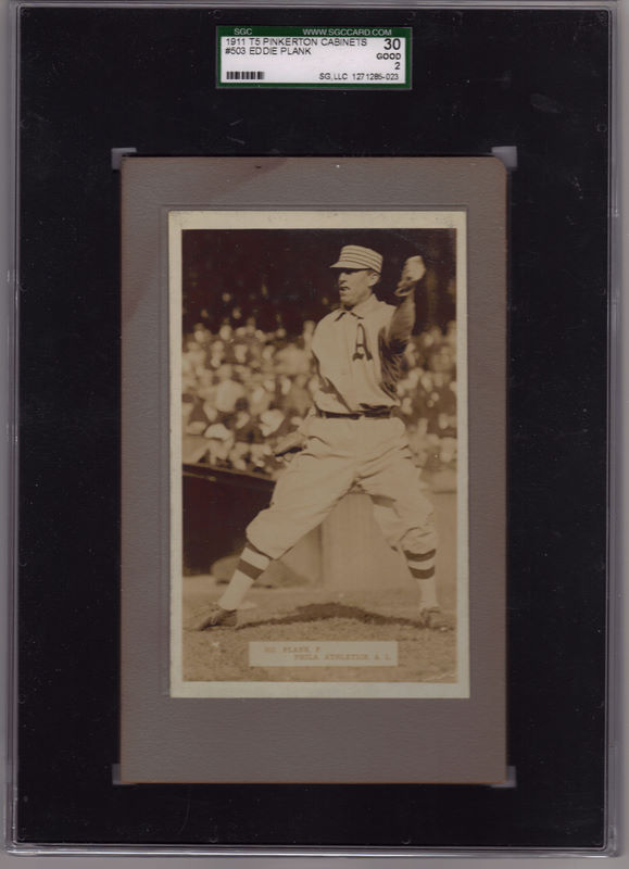 Eddie Plank Cabinet Card