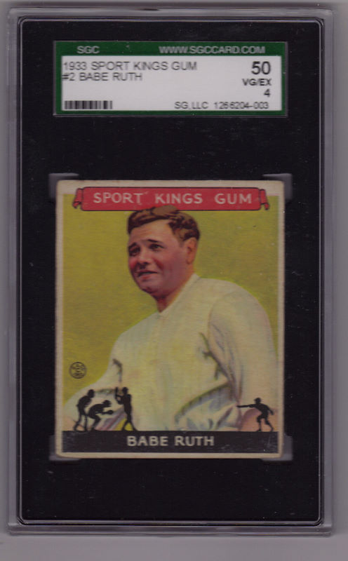 Babe Ruth Card