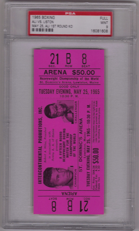 Ali vs Liston Full Ticket