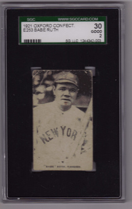 Babe Ruth Card