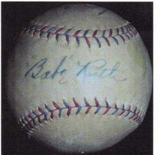 Babe Ruth Single-signed Baseball*SOLD*