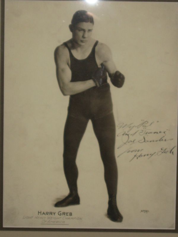 *SOLD* Harry Greb Photograph