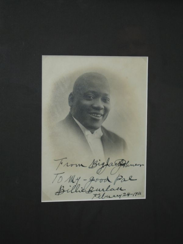  *SOLD* Jack Johnson Autographed Photo
