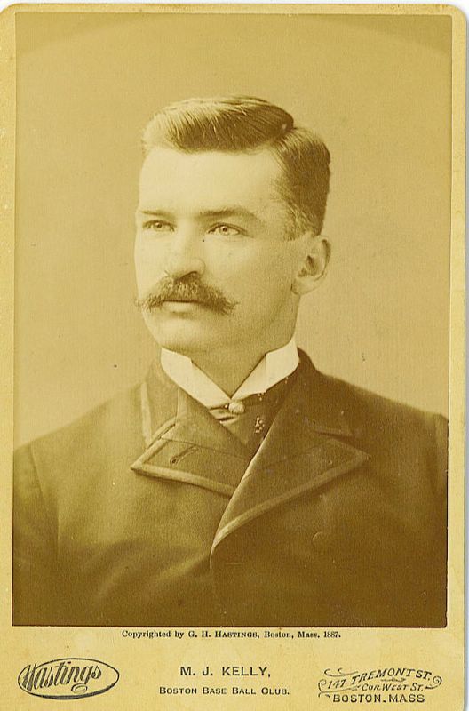 *SOLD* Mike "King" Kelly Cabinet Card