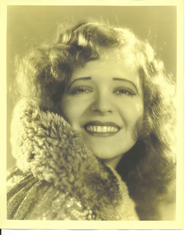 Clara Bow Portrait Photograph
