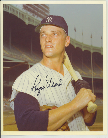 *SOLD* Roger Maris Autographed Photo