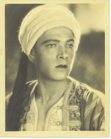 Rudolph Valentino Movie Still "The Sheik"