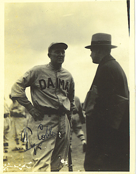 Ty Cobb Autoghraphed Photo from 1928 *SOLD* Ty Cobb Autoghraphed Photo from 1928 *SOLD*