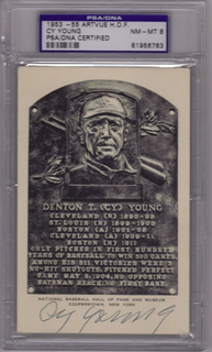 Cy Young Black & White Post Card *SOLD*