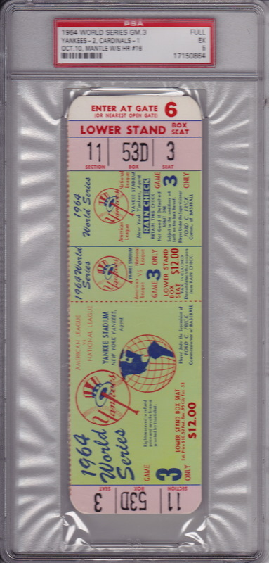 1964 World Series GM3 1964 World Series GM3
