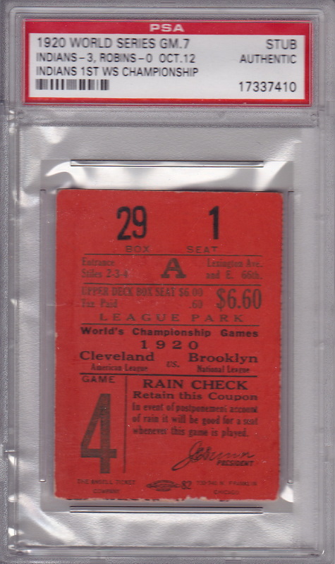 1920 World Series Game 7 1920 World Series Game 7