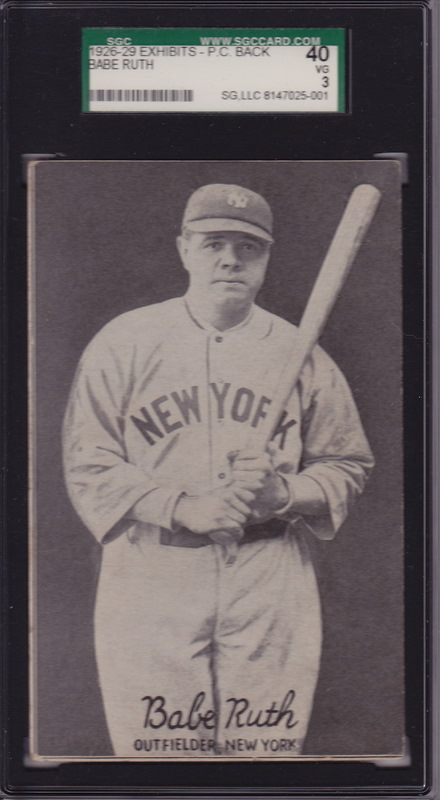Babe Ruth 26-29 Exhibits PC