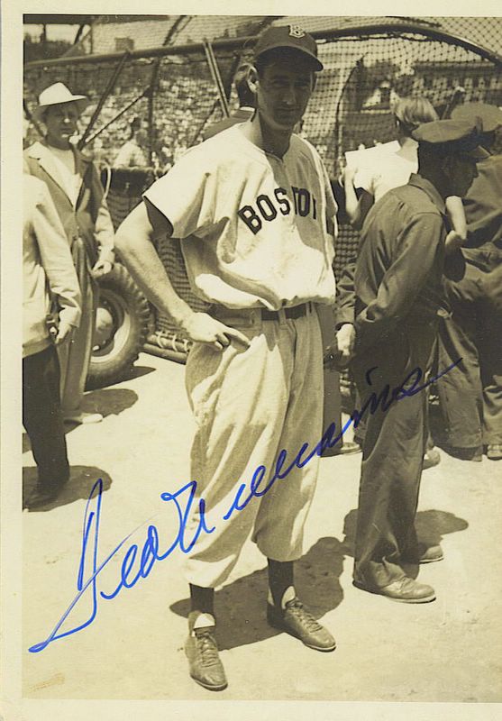 *SOLD* Ted Williams Autographed Photo