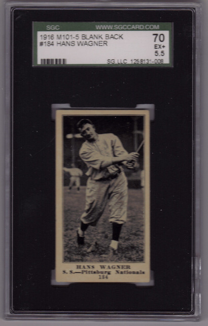 1916 Honus Wagner Baseball Card 1916 Honus Wagner Baseball Card