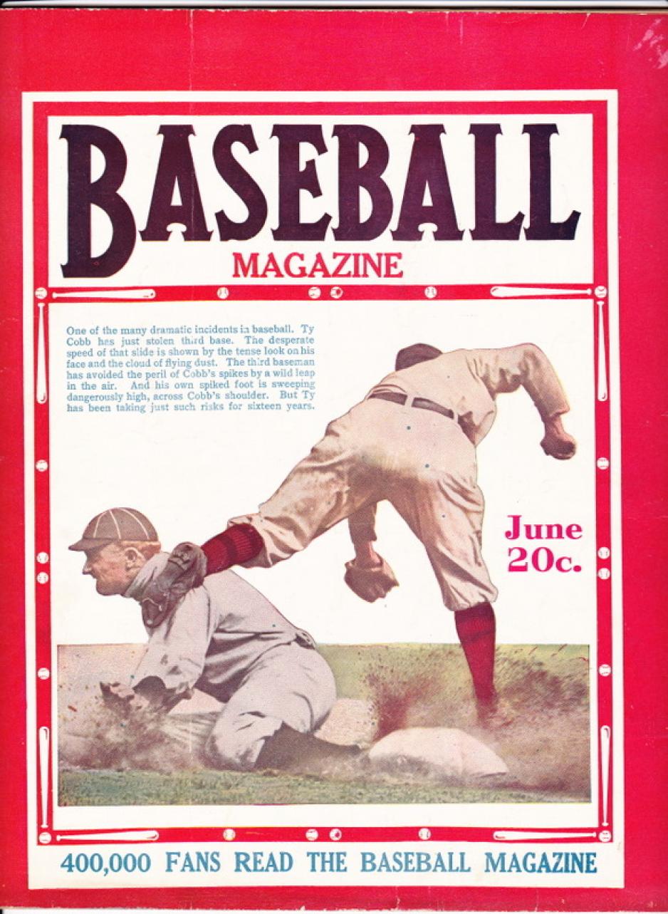 Ty Cobb Baseball Magazine SOLD