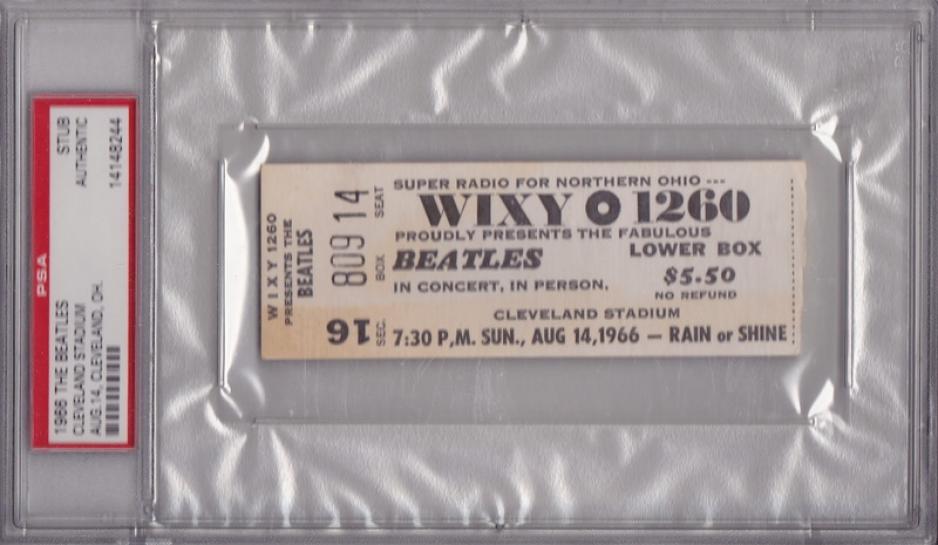 Beatles Ticket Stub SOLD | AndyImperato.com